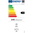 Kép 4/4 - Tesla RU2700FMX fagyasztószekrény, 273 l, Total No Frost, E energiaosztály, Hűtő funkció, kijelző, M 185 cm, rozsdamentes acél
