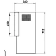 Kép 6/6 - OPERIS CYLINDER Fali elszívó FEKETE