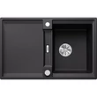 Kép 1/8 - BLANCO ADIRA 45 S Silgranit mosogatótálca fekete tart., excenterrel