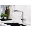 Kép 4/5 - BLANCO LINUS csaptelep, satin platinum, magasnyomású