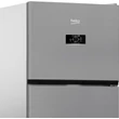 Kép 3/6 - Beko B3RDNE504HXB szabadonálló felülfagyasztós 70 cm széles hűtő, HarvestFresh, Csiszolt ezüst, 477 L