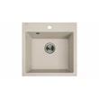 Kép 1/2 - Laveo Alena gránit mosogató, bézs SRA 410T