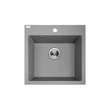 Kép 1/2 - Laveo Alena gránit mosogató, szürke SRA 510T