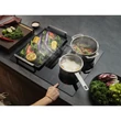 Kép 3/11 - AEG TT64CB00CB Beépíthető indukciós főzőlap beépített páraelszívóval, Hob2Hood, Bridge funkció, 60 cm