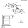 Kép 10/11 - AEG TT64CB00CB Beépíthető indukciós főzőlap beépített páraelszívóval, Hob2Hood, Bridge funkció, 60 cm