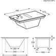 Kép 11/11 - AEG TT64CB00CB Beépíthető indukciós főzőlap beépített páraelszívóval, Hob2Hood, Bridge funkció, 60 cm