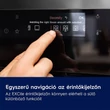 Kép 10/15 - Electrolux EOB9S3ST SteamPro/ProAssist beépíthető gőzsütő, Wifi, Steamify, CookSmart Touch+ érintőkijelző, maghőmérő, gőztisztítás