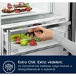 Kép 6/7 - Electrolux ENA7CD18S Beépíthető kombinált hűtőszekrény, NoFrost, AI CoolAssist funkció, 177 cm