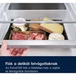 Kép 4/7 - Electrolux ENA7CD18S Beépíthető kombinált hűtőszekrény, NoFrost, AI CoolAssist funkció, 177 cm