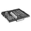 Kép 7/11 - WHIRLPOOL W7FHS61X Mosogatógép, A , 15 teríték, inox készülékszín, 8 program, 9,9 l vízfogyasztás, PowerClean és 6. érzék technológia , fix 3. evőeszköztartó fiók, NaturalDry  41dBA