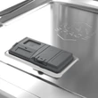 Kép 6/11 - WHIRLPOOL W7FHS61X Mosogatógép, A , 15 teríték, inox készülékszín, 8 program, 9,9 l vízfogyasztás, PowerClean és 6. érzék technológia , fix 3. evőeszköztartó fiók, NaturalDry  41dBA
