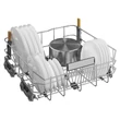 Kép 8/11 - WHIRLPOOL W7FHS61X Mosogatógép, A , 15 teríték, inox készülékszín, 8 program, 9,9 l vízfogyasztás, PowerClean és 6. érzék technológia , fix 3. evőeszköztartó fiók, NaturalDry  41dBA