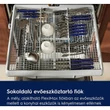 Kép 7/12 - Electrolux E52LC200S Beépíthető mosogatógép, TimeSelect kezelőpanel, FlexiMax fiók, 14 teríték