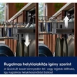 Kép 8/12 - Electrolux E52LC200S Beépíthető mosogatógép, TimeSelect kezelőpanel, FlexiMax fiók, 14 teríték