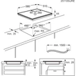 Kép 9/9 - AEG TO64IA00IB Beépíthető indukciós főzőlap, SlimFit, Hob2Hood®, 60 cm