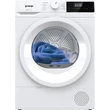 Kép 1/7 - Gorenje DHNE7D ESSENTIAL, 7 kg , "D" , hőszivattyús, LED képernyő érintőgombokkal, ReFresh és gyűrődésmentesítő program,  ExtraHygiene program,  84,5/59,5/55cm, fehér szín