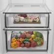 Kép 4/5 - WHIRLPOOL WHMLF6442XP4E Egyajtós hűtőszekrény, E ,  365 liter , 6. Érzék Fresh Control funkció , Titanium Inox Look készülékszín,  külső kijelző, multiflow légáramlás, LED világítás,  186.5x59.5x70.9cm
