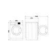 Kép 6/6 - WHIRLPOOL WPE12XWBSEE Hőszivattyús szárítógép Inverter motorral, IronTouch gőztechnológiával és HomeWhiz távoli eléréssel, "E" , 12kg , nagy digitális kijelző,  6. Érzék PrecisionDry funkció.  Dobvilágítás.  Steam Refresh gőzfrissítés