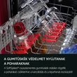 Kép 4/11 - AEG GF6200C2SNW Szabadonálló mosogatógép, LED kijelző, EasyFlex fiók, 14 teríték