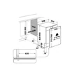 Kép 6/6 - Whirlpool WH6IC16B4M6T0 Teljesen integrálható mosogatógép, "C" , 16 teríték, 9,9 l , MaxiSpace, Evőeszköztartó fiók, PowerCleanPro, NaturalDry, 10 program, 6. Érzék,  44 dBA