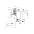Kép 6/6 - Whirlpool WH7PC15B4M60 Beépíthető Inox kezelő paneles mosogatógép, "C" , 15 teríték, 9,5 l , 10 program, MaxiSpace, flexibilis 3. evőeszközfiók, 6. Érzék technológia, PowerClean Pro,  NaturalDry automatikus ajtónyitás, Öntisztító program, 44 dBA