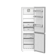 Kép 3/7 - Whirlpool WHK26493X5E Alulfagyasztós NoFrost hűtőszekrény, D energiaosztály, 340 + 150 L, inox, 6. Érzék funkció, Touch Control kijelző, LED belső világítás,  0° rekesz, NoFrost , WIFI, jégkocka készítő, 35 dB, 192,0x70,0x74,5cm