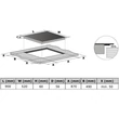 Kép 3/7 - Kluge KPI9040B beépíthető indukciós főzőlap, 90cm