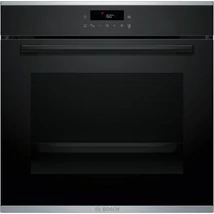 Bosch HBA272BB3 Önállóan beépíthető sütő - Serie4 - fekete - 71 l sütőtér - 7 funkció - 3D hőlégbefúvás - Energiaosztály: A+ - pirolitikus öntisztítás - AutoPilot10 - AirFry sütési mód