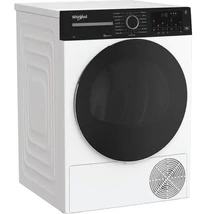 Whirlpool WPC10XWBSEE Hőszivattyús szárítógép Inverter motorral, IronTouch gőztechnológiával és HomeWhiz távoli eléréssel, "A+++", 10 kg , nagy digitális kijelző, AdaptiveDry, 6. Érzék PrecisionDry, Dobvilágítás