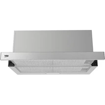 Beko HNT61520XH beépíthető inox teleszkópos páraelszívó, akár 574 m3/h légszállítás
