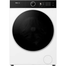 Hisense WF5i8043BWF Keskeny mosógép, 8 kg / 54l, 1400 f, "A" , INVERTERES motorral,iPlay: színes TFT kijelző érintőgombokkal, WIFI - ConnetLife képes, AddCloth - ruha hozzáadása, GŐZPROGRAMOK, Dobvilágítás,  Totál AquaStop
