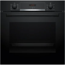 Bosch HBA534EB3 Önállóan beépíthető sütő - Serie4 - fekete - 71 l sütőtér - 7 funkció -  Energiaosztály: A+ - EcoClean hátfal - 1-szintű teleszkópos sütősín