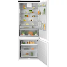 Electrolux ENA7TE75S Beépíthető kombinált hűtőszekrény, NoFrost, AI CoolAssist funkció, 70 cm széles, 188 cm