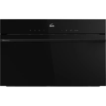 Hisense BIM334G64DBG8 BEÉPÍTHETŐ MIKRO,  34l,  900W, /1000W, AUTO menü - 10 program, TouchControl ,  teljesen fekete üveg ajtóval amely a világítás bekapcsolásával átlátható, fekete üveg front