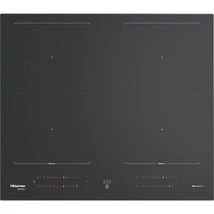 Hisense HI6443SRWF Perfect MATT felületű, bépíthető INDUKCIÓS főzőlap  - 60cm, 4x Slider vezérlés, AREA FLEX - (4db) ,  Automatikus edényfelismerés, Stop&Go, "POWER BOOST"  WIFI - ConnectLife képes