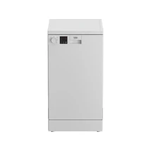 Beko DVS05024W szabadonálló, fehér, keskeny mosogatógép