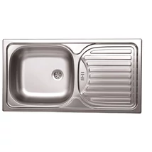 EVIDO FLEX rozsdamentes mosogató, natúr