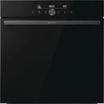 Gorenje BOS6747A05DG Beépíthető multifunkciós sütő, 12 mód, Extra steam, 77 liter HomeMadePlus,  "A+" , GentleClose lassú ajtózáródás, GentleOpen - lecsapodás nélküli ajtónyitás, teleszkópos sütősín két szinten,  fekete üveg előlappal