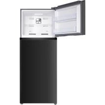 Tesla RD4650XTBE felülfagyasztós hűtő, E, total no frost, 465l (364+101), 70cm széles, digital display, inverter, fekete-inox