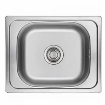 Operis ORION Egymedencés mosogató, Szín: Natúr inox