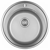 Operis ORION Egykör mosogató, Szín: Natúr inox