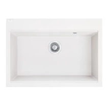 LAVEO TAU 7 nagymedencés mosogató, fehér