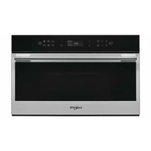 Whirlpool W7MD440 beépíthető mikró, inox szegély, fekete full üveg, 31 liter űrtartalom, érintőszenzoros vezérlés, fehér szöveges LCD kijelző (magyar nyelvű)