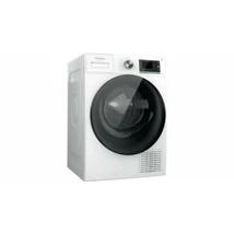 Whirlpool W7D94WBEE szabadonálló hőszivattyús szárítógép, A+++, 9 kg, magyar nyelvű szöveges LCD kijelző, BPM motor, 6. Érzék funkció, fehér készülék, fekete ajtó