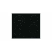 Whirlpool AKT 8601/IX beépíthető önálló érintőszenzor vezérlésű kerámialap,  59 cm széles, 4 főzőzóna (1 duplazóna)