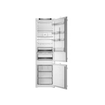 Whirlpool WHK2 5322 B4E Beépíthető kombinált hűtő 300L (224/76l ), E, Elektronikus vezérlés WIFI+BLE támogatás, Adaptív hűtés akár 20%-os energiamegtakarítással,  csúszópántos zsanér (sliding), inverter kompresszor, 10 év kompresszor garanciával, 193,5x54