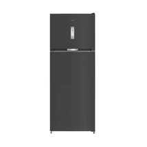 Whirlpool WHD26473X5E Felülfagyasztós NoFrost hűtőszekrény, D, 354+123 l, inox, 6. Érzék funkció, érintőszenzoros külső digitális kijelzővel, LED világítás, multiflow, 36 dBA, 186.2x70x74.6cm