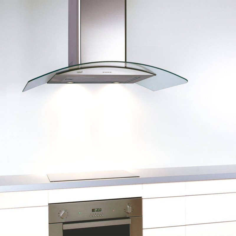 CATA - Páraelszívó GAMMA GLASS 900 GX/E inox LED CATA - Páraelszívó GAMMA GLASS 900 GX/E inox LED