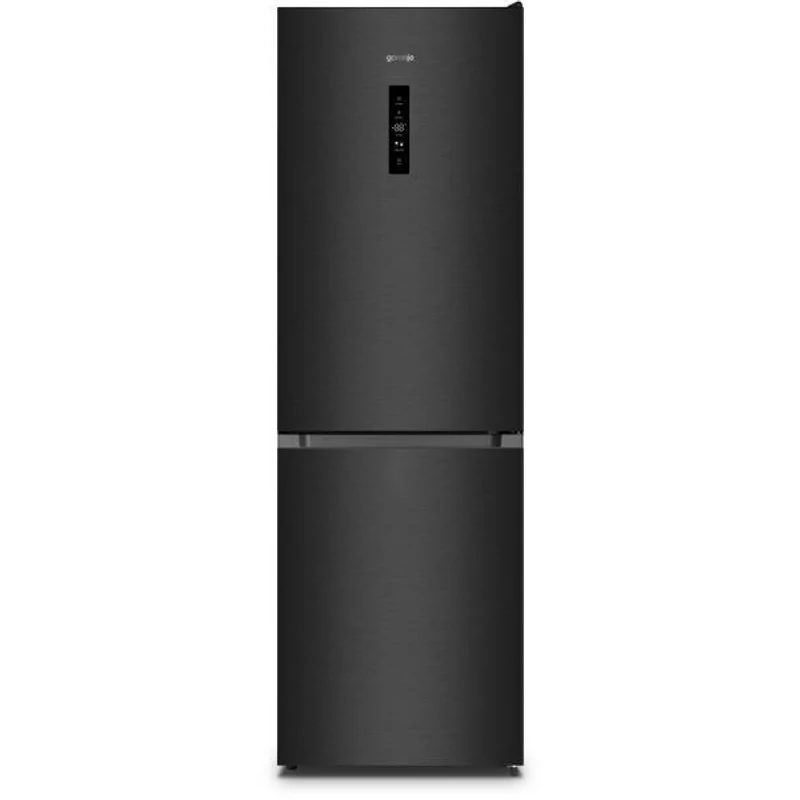 Gorenje NRK619CABXL4 szabadonálló kombinált hűtőszekrény, 186 cm, Total NoFrost,Inverteres kompresszor, FEKETE INOX