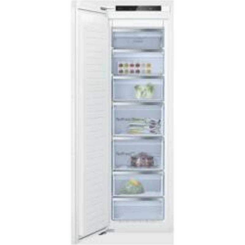 Bosch GIN81ACE0 Beépíthető fagyasztókészülék - Serie6 - NoFrost - SoftClose lapos zsanér - 212 l nettó űrtartalom - 177,5x56x55cm